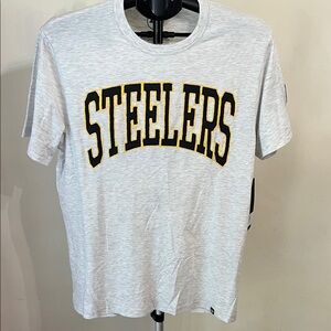 NWT 47 Brand Steelers Gray T-Shirt